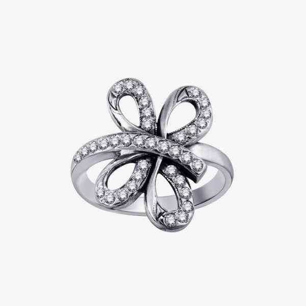 Butterfly Diamond Ring